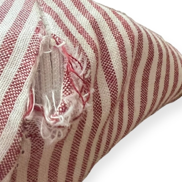 BELUCCI dress mini red white striped XS ruffles - Picture 7 of 12